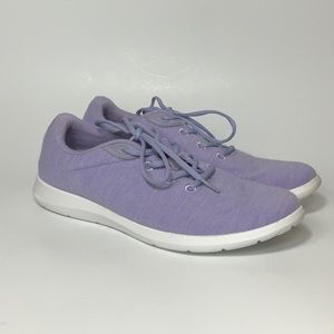 Merinos Lavender Lace Up Sneakers EUC Size 11